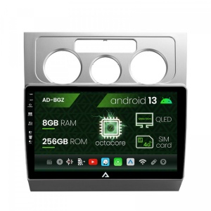 Navigatie Volkswagen Touran (2003-2010), Android 13, Z-Octacore , 8GB RAM , 256GB ROM, 10.1 INCH - AD-BGZ10008,AD-BGRKIT054