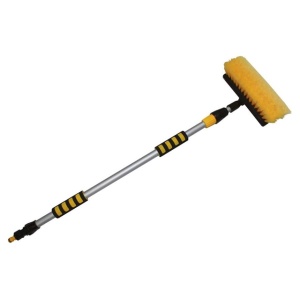 PERIE PENTRU SPALAT MASINI CU MANER TELESCOPIC 109-165 CM GALBENA