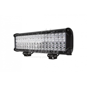 Proiector LED 2 faze 42.5 cm, 216W, 72 led-uri, 15120 lm, 50000 ore, alimentare 12/24V, negru