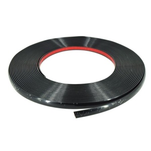 Rola Ornament autoadeziv, 20mm x 15m, culoare Negru Lucios