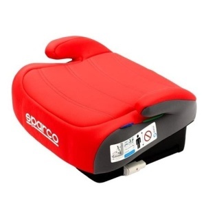 Scaun auto Sparco SK100 Isofix Rosu (SK100IBL) 125-150 cm ( 22-36 kg)