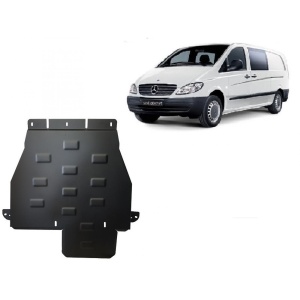 Scut metalic cutie de viteză și reductor Mercedes Vito W639, varianta 4x4 automată ( 2003 - 2014 )