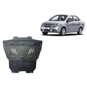 Scut motor metalic pentru Chevrolet Aveo ( 2004 - 2008 )