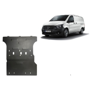 Scut motor metalic pentru Mercedes V-Class W447 2.2 D, 4x2 (tracțiune spate) ( 2014 - 2025 )