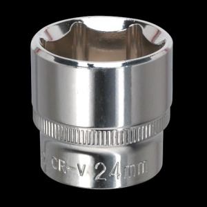 Sesp3824 *Fd Tubulara 3/8 Hexagonala 24Mm-Sealey