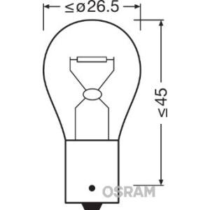 Set 2 Becuri 12V Py21W Ultra Life Blister Osram - Img 2
