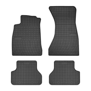 Set 4 covorase auto MAMMOOTH, Cauciuc, pentru AUDI A4 2015+ SALOON, Negru