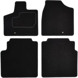 Set 4 covorase auto MAMMOOTH, Velur, pentru CHRYSLER VOYAGER V 2007+ VAN, Negru