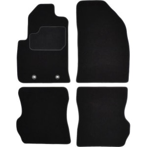Set 4 covorase auto MAMMOOTH, Velur, pentru FORD FUSION 2002-2012 SALOON, Negru