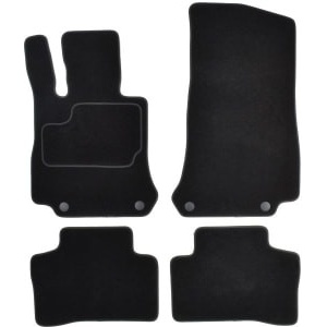 Set 4 covorase auto MAMMOOTH, Velur, pentru MERCEDES GLC (X253) 2015+ OFF-ROAD/SUV, Negru