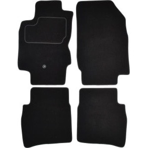 Set 4 covorase auto MAMMOOTH, Velur, pentru NISSAN NOTE 2006-2012 SALOON, Negru
