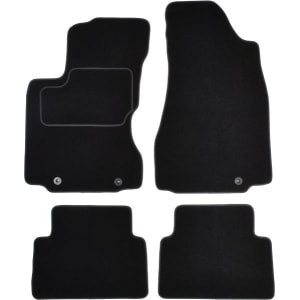 Set 4 covorase auto MAMMOOTH, Velur, pentru NISSAN X-TRAIL 2007-2013 OFF-ROAD/SUV, Negru