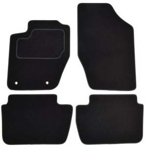 Set 4 covorase auto MAMMOOTH, Velur, pentru PEUGEOT 307 2000-2009 SALOON, Negru