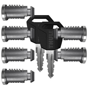 Set 6 butuci si chei pentru THULE One-Key System 450600