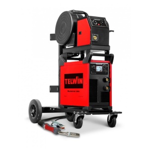 SUPERMIG 350i cu carucior - APARAT DE SUDURA TELWIN tip MIG-MAG/TIG/MMA