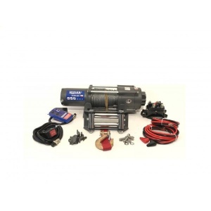 Troliu electric ATV, 4500 lb / 2041 kg, 14,5 m, HUSAR - cablu sintetic