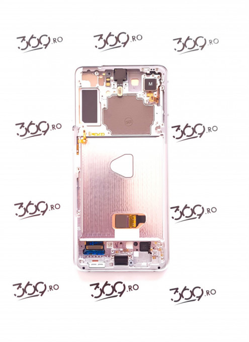 Display Samsung SM-G996 S21+ S21 Plus PHANTOM SILVER (WITH CAMERA) ( Service Pack )