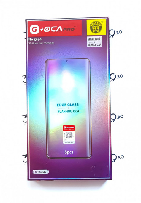 Geam Sticla cu OCA Premium G+OCA Pro Samsung S8 Plus - set 5 buc