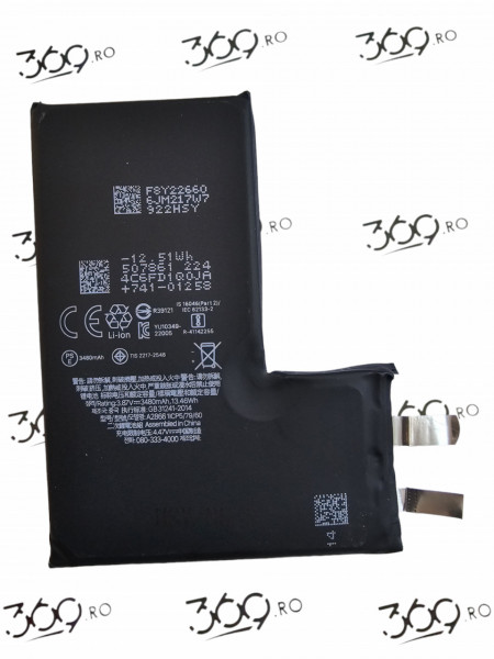 Celula Baterie iPhone 14 Pro 3480 mAh