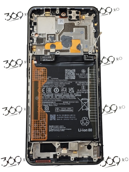 Display Xiaomi 12T / 12T PRO BLACK SWAP