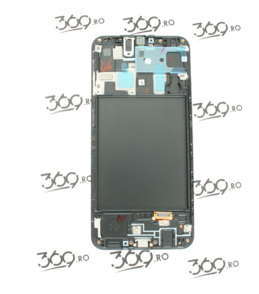 Display Samsung SM-A205 A20 M10s BLACK ( Service Pack )