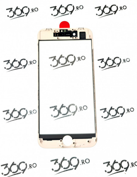Geam OCA iPhone 8 alb