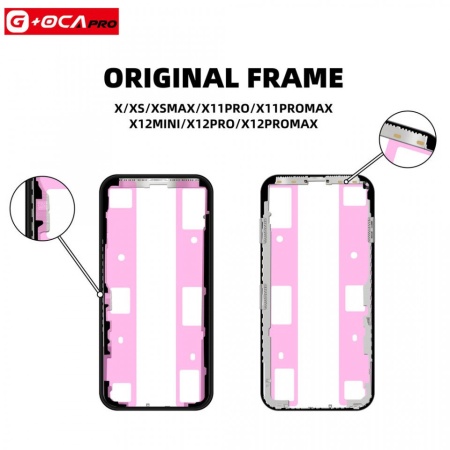 Pachet 10 buc Rama iPhone 14 Pro Max G+OCA Pro