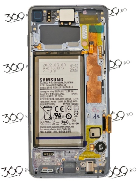 Display Samsung SM-G973 S10 PRISM BLUE ( Service Pack )