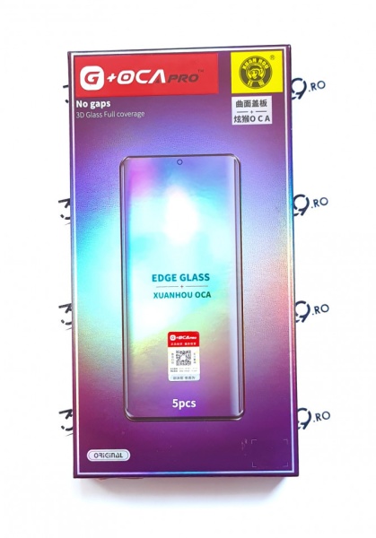 Geam Sticla cu OCA Premium G+OCA Pro Samsung SM-G988 S20 Ultra - set 5 buc