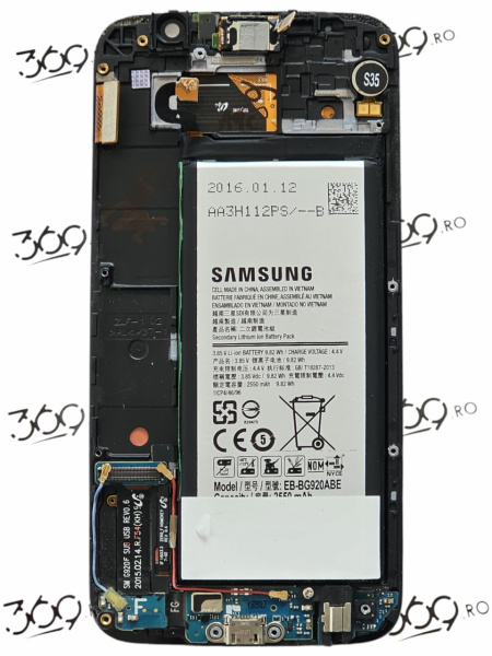 Display Samsung SM-G920 S6 BLACK SAPPHIRE SWAP