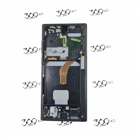 Display Samsung SM-S908 S22 Ultra BLACK ( Service Pack )