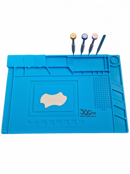 Set lucru silicon surubelnita / penseta