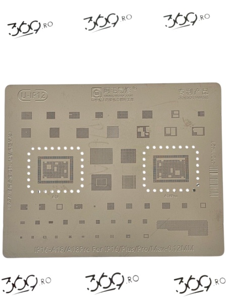 Sita reballing stencil iPhone 16 AMAOE LCD:3