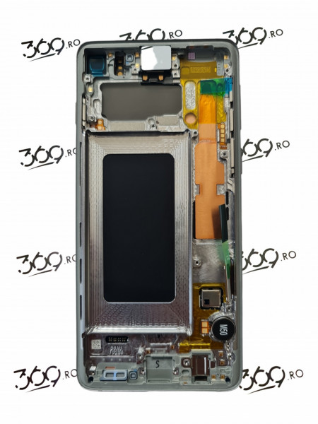 Display Samsung SM-G973 S10 PRISM WHITE / SILVER ( Service Pack )