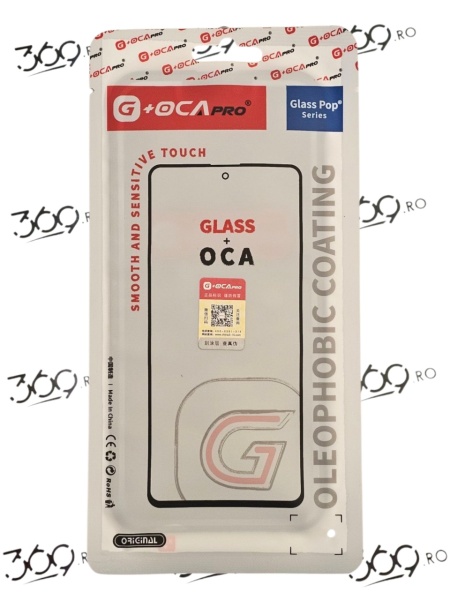 Geam sticla cu OCA / POLARIZARE iPhone 16+ / 16 PLUS G+OCA Pro