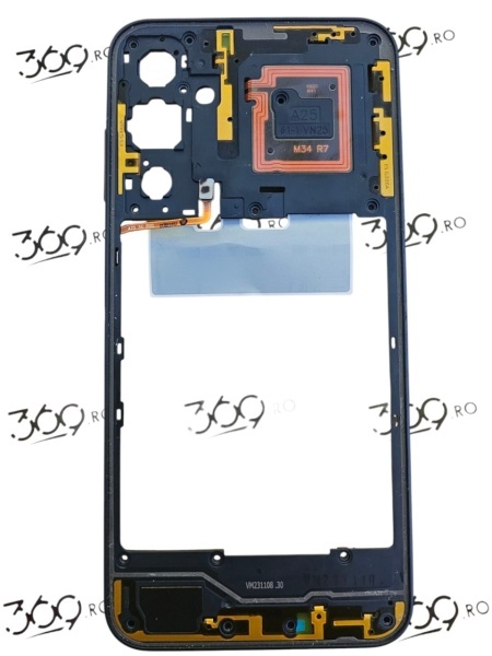 Mijloc rama carcasa Samsung SM-A256 A25 (5G) BLACK SWAP