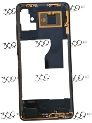 Mijloc rama carcasa Samsung SM-A515 A51 BLACK SWAP