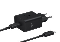 SET Incarcator retea Samsung 45W 1x Type-C BLACK EP-T4511XBEGEU + CABLU - Img 2