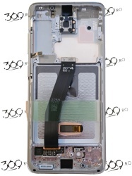 Display Samsung SM-G980 / G981 S20 CLOUD WHITE ( Service Pack )