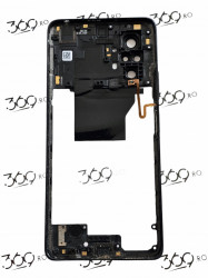 Mijloc rama carcasa Xiaomi REDMI NOTE 10 PRO (4G) BLACK SWAP - Img 2