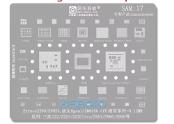 Sita reballing stencil Samsung AMAOE SAM:17