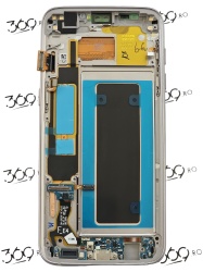 Display Samsung SM-G935 S7 Edge GOLD ( Service Pack )