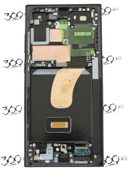 Display Samsung SM-S918 S23 Ultra BLACK ( Service Pack )