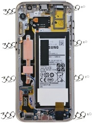 Display Samsung SM-G930 S7 GOLD BURN