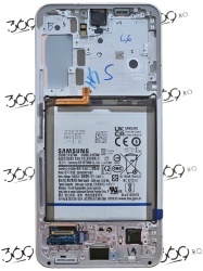 Display Samsung SM-S901 S22 WHITE / CREAM / SKY BLUE ( Service Pack )