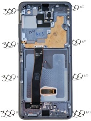 Display Samsung SM-G988 S20 Ultra BLACK ( Service Pack )