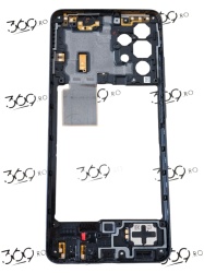 Mijloc rama carcasa Samsung SM-A325 A32 (4G) BLACK SWAP