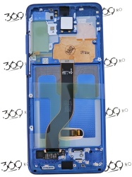 Display Samsung SM-G985 / G986 S20+ / S20 PLUS BLUE AURA ( Service Pack )