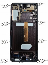 Display Samsung SM-S906 S22+ S22 Plus BLACK ( Service Pack )