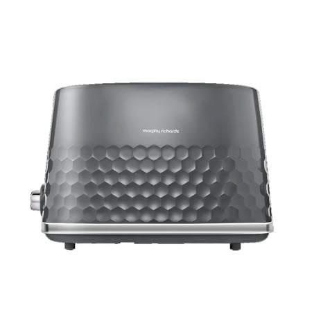 Prajitor de paine MORPHY RICHARDS, HIVE, putere 850W, 7 trepte de putere, compartimente pentru 2 felii simultan, functie de dezghetare, gri